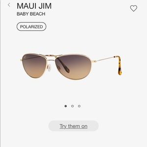 Maui Jim beach baby sunglasses